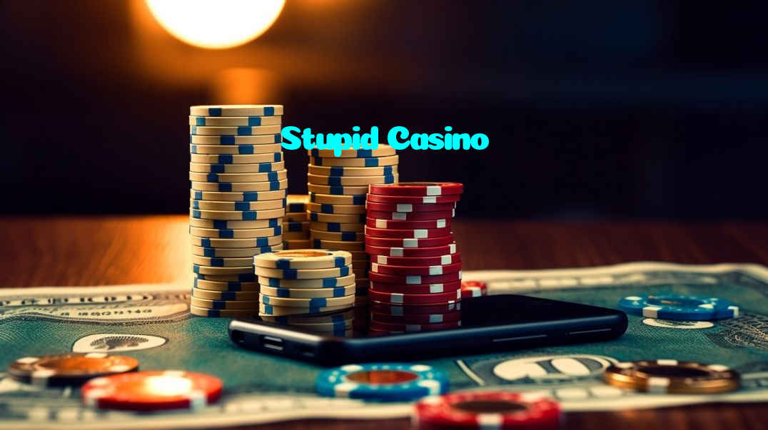 Stupid Casino casino presented on mobile device in Pakistan with slots and live games